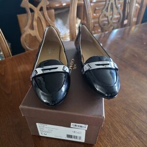 Coach Black Patent Leather Loafers